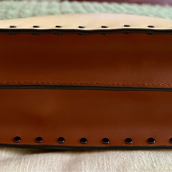 Coach Red and Tan Crossbody Bag - Picture 3 of 9